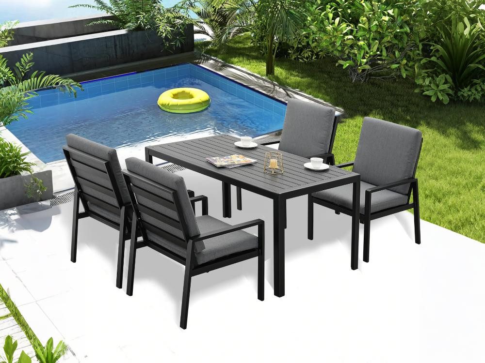 MeXo Gartenlounge-Set Gartenmöbel Set Aluminium mit günstig online kaufen