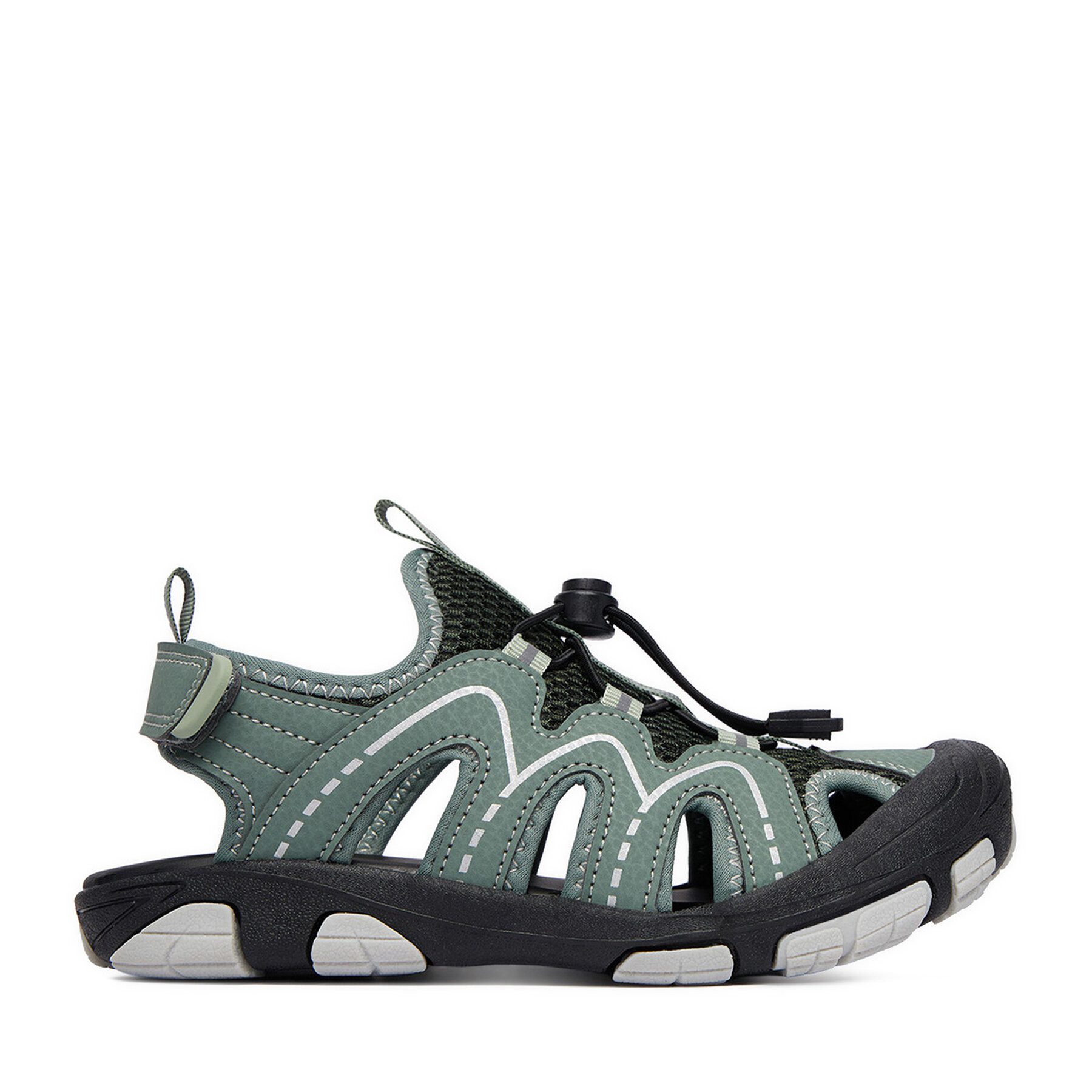 sprandi Sprandi Jungen-Sandalen in Khaki Sandale