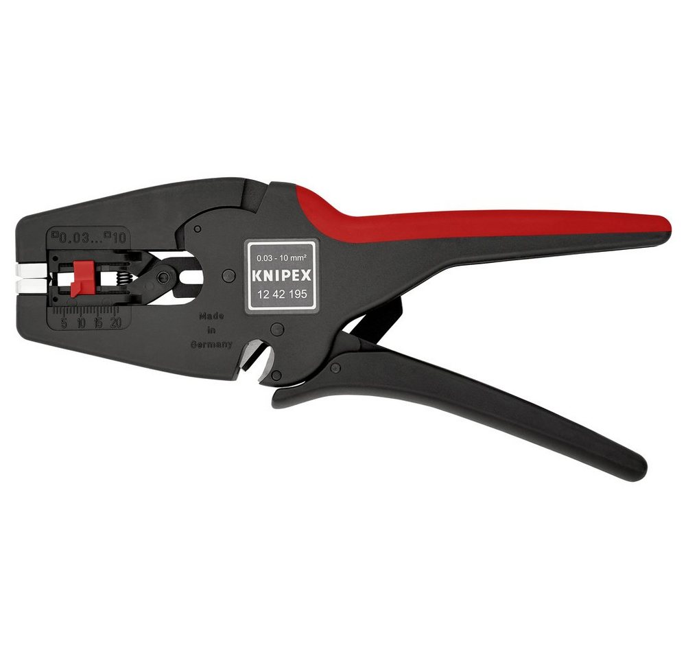 Thumbnail - Knipex Abisolierzange Knipex MultiStrip 10 12 42 195 Automatische Abisolierzange 0.03 bis