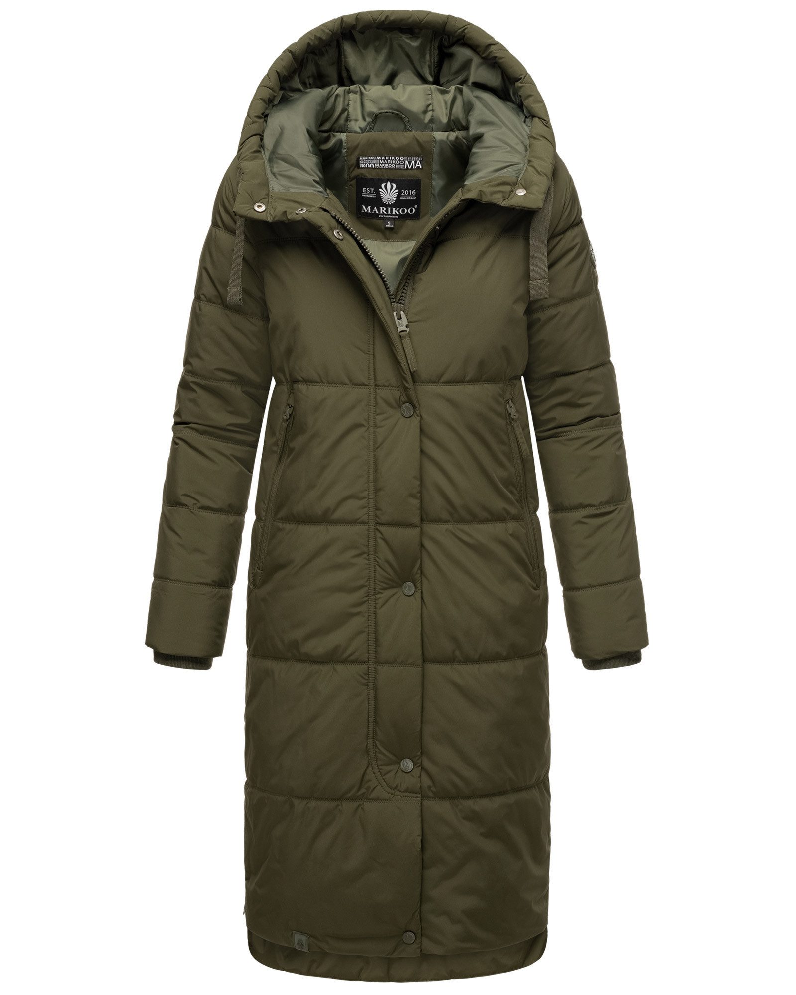 Marikoo Winterjacke Soranaa langer Winter Mantel günstig online kaufen