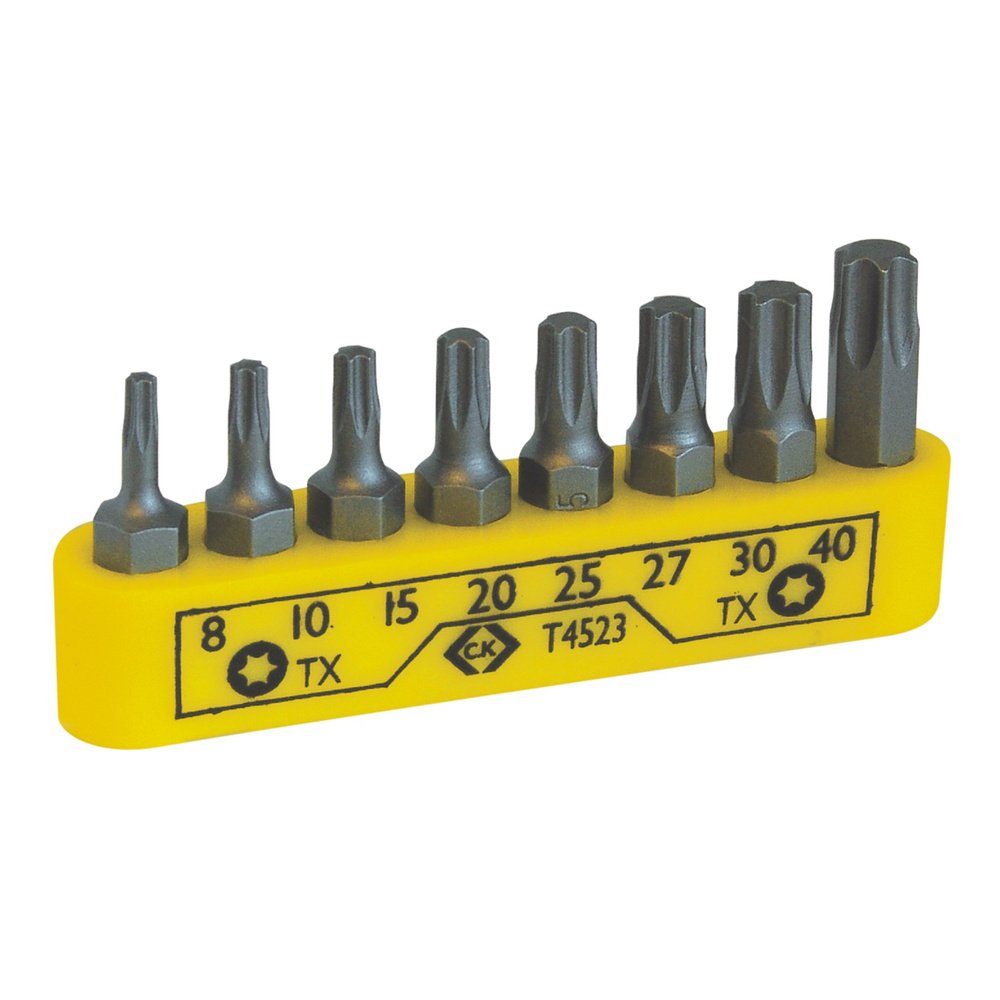 Bit-Set C.K T4523 Bit-Set 8teilig Innen-Sechsrund (TX)