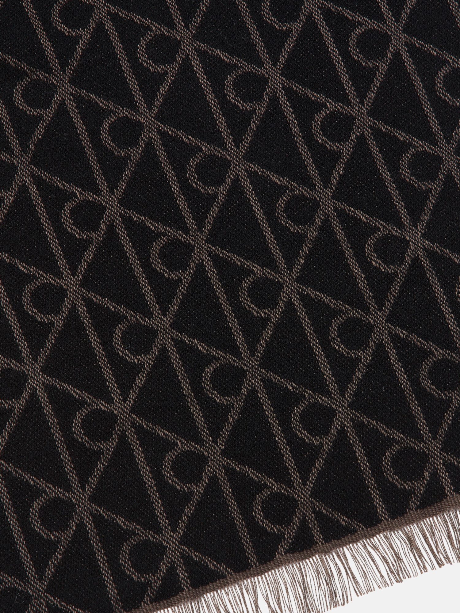 Calvin Klein Modetuch TONAL AOP WOOL LW SCARF, Perfekt für den Alltag