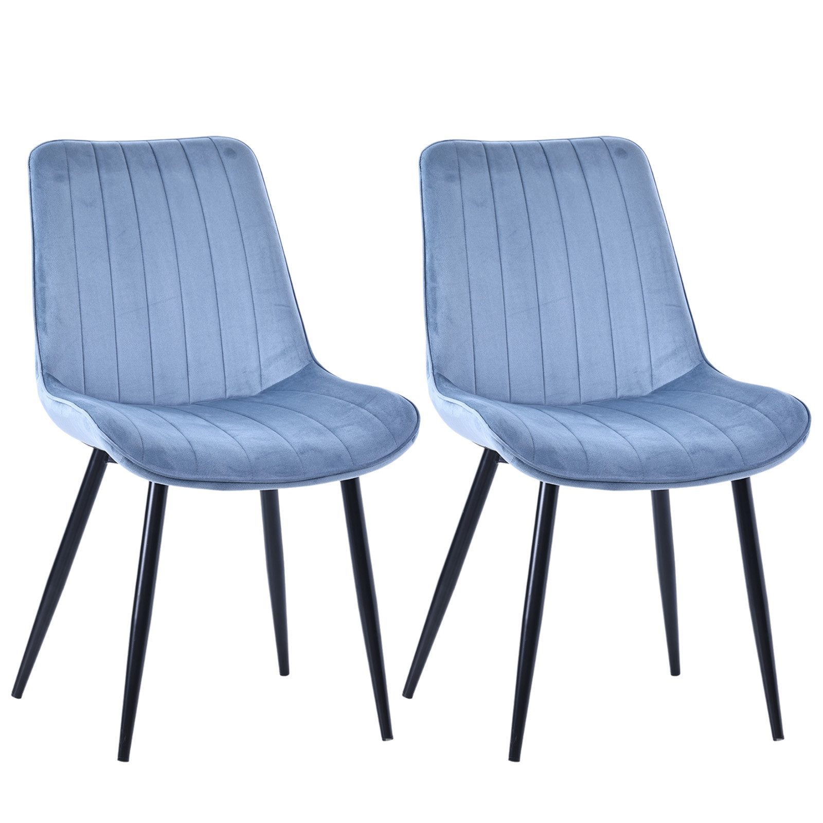 HOMAVO Esszimmerstuhl YZ1 STUHL-SET 2 Stück in Stoff oder Kunstleder – mode günstig online kaufen