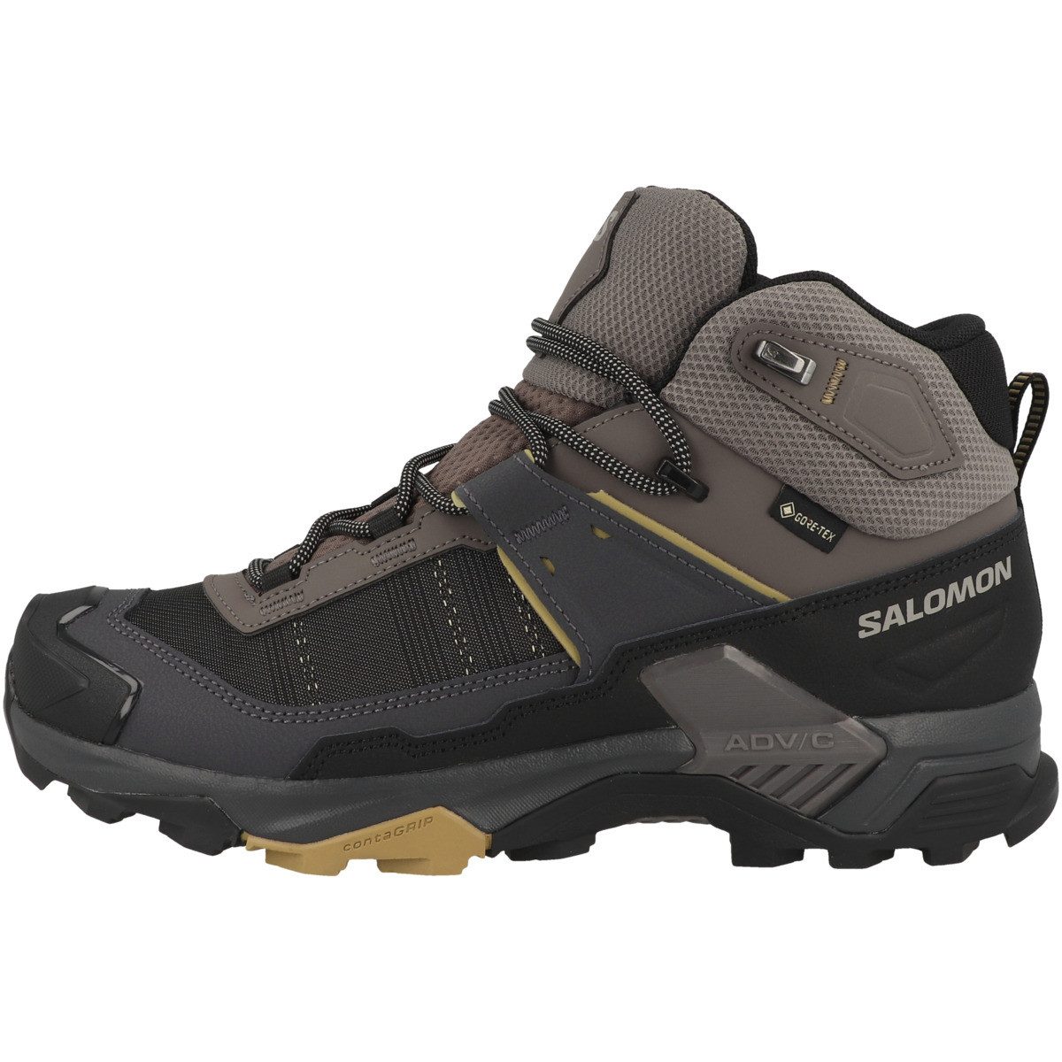Salomon X Ultra 5 Mid GTX Herren Outdoorschuh Wanderschuhe, Trekking, Hiking, Freizeitschuhe, Schnürschuhe