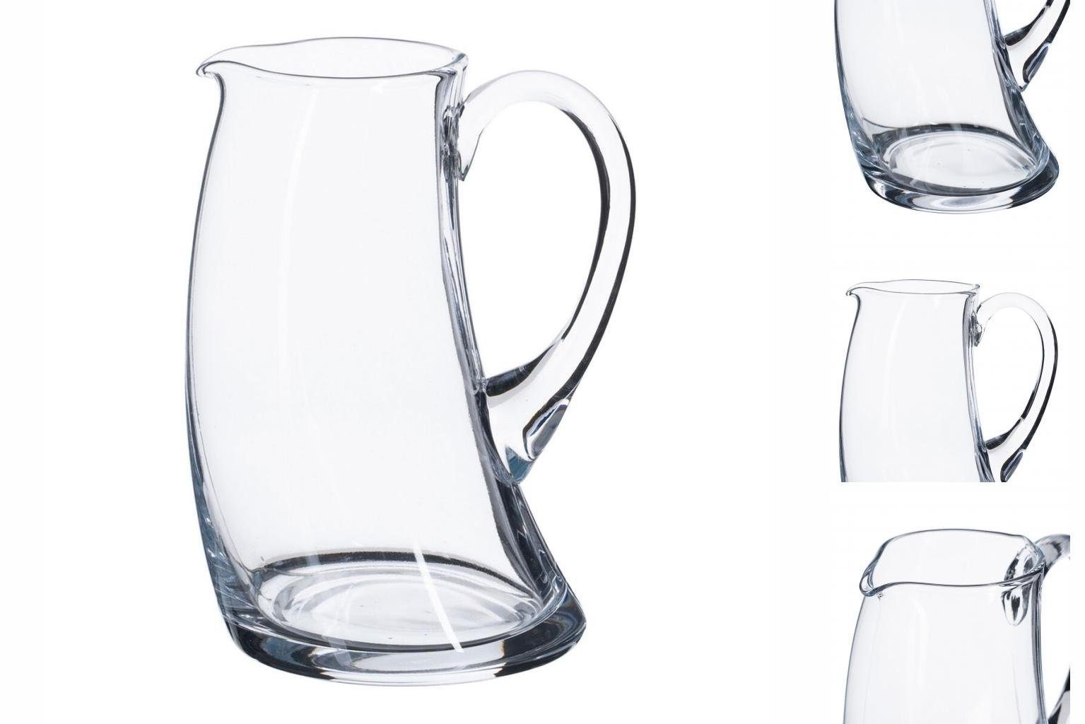 Bigbuy Dekovase Vase 16 x 13 x 21 cm Glas Durchsichtig