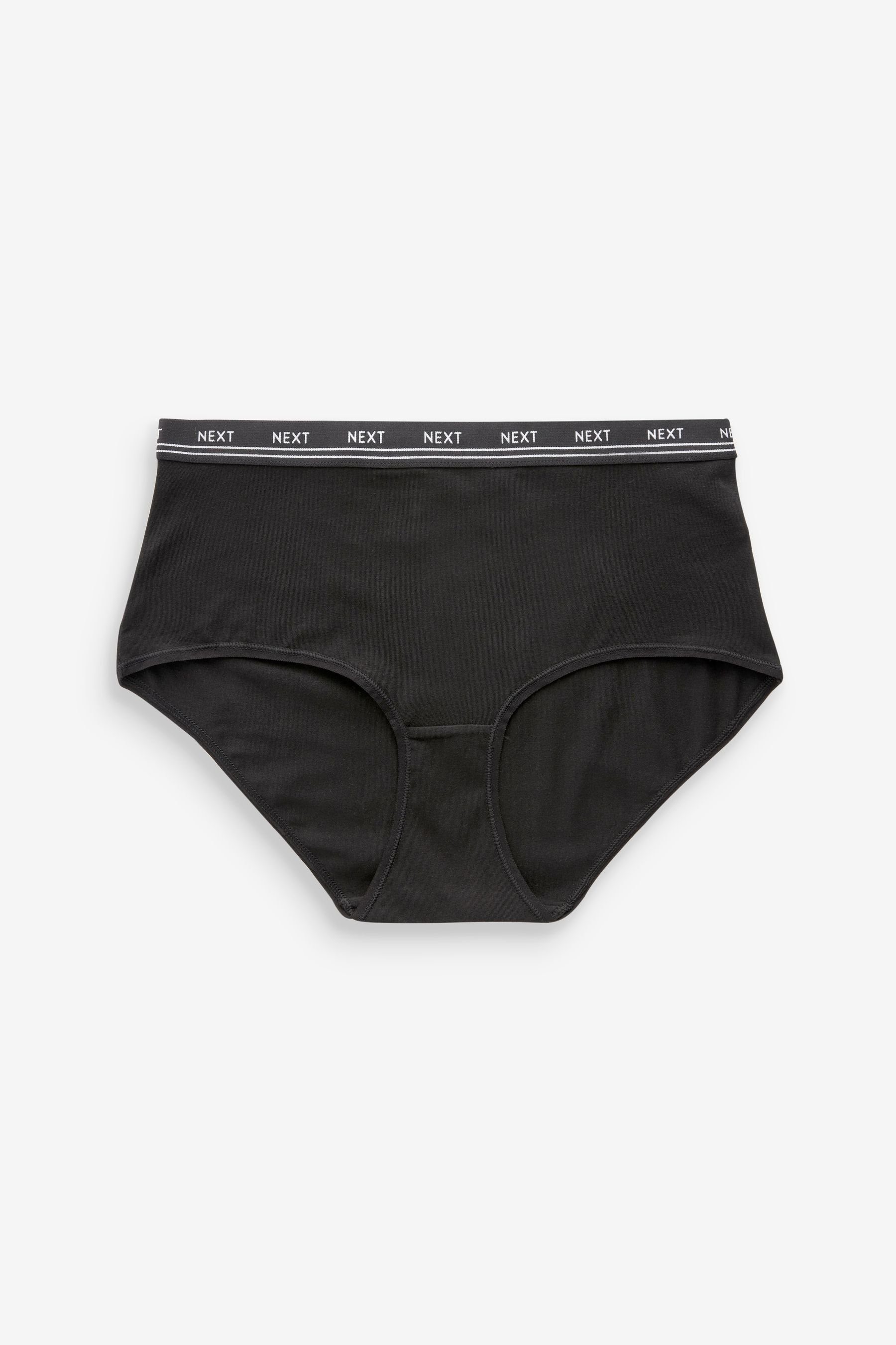 Midislip Midi-Slips mit Logo und Baumwollanteil im 4er-Pack