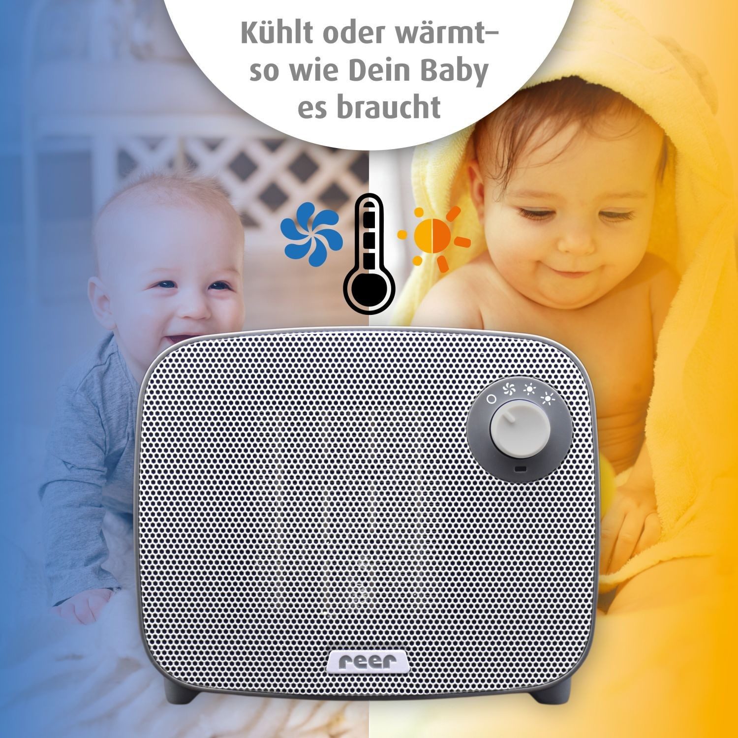 Reer Wickeltisch-Heizstrahler FeelWell 3in1 – Bild 4 von 5