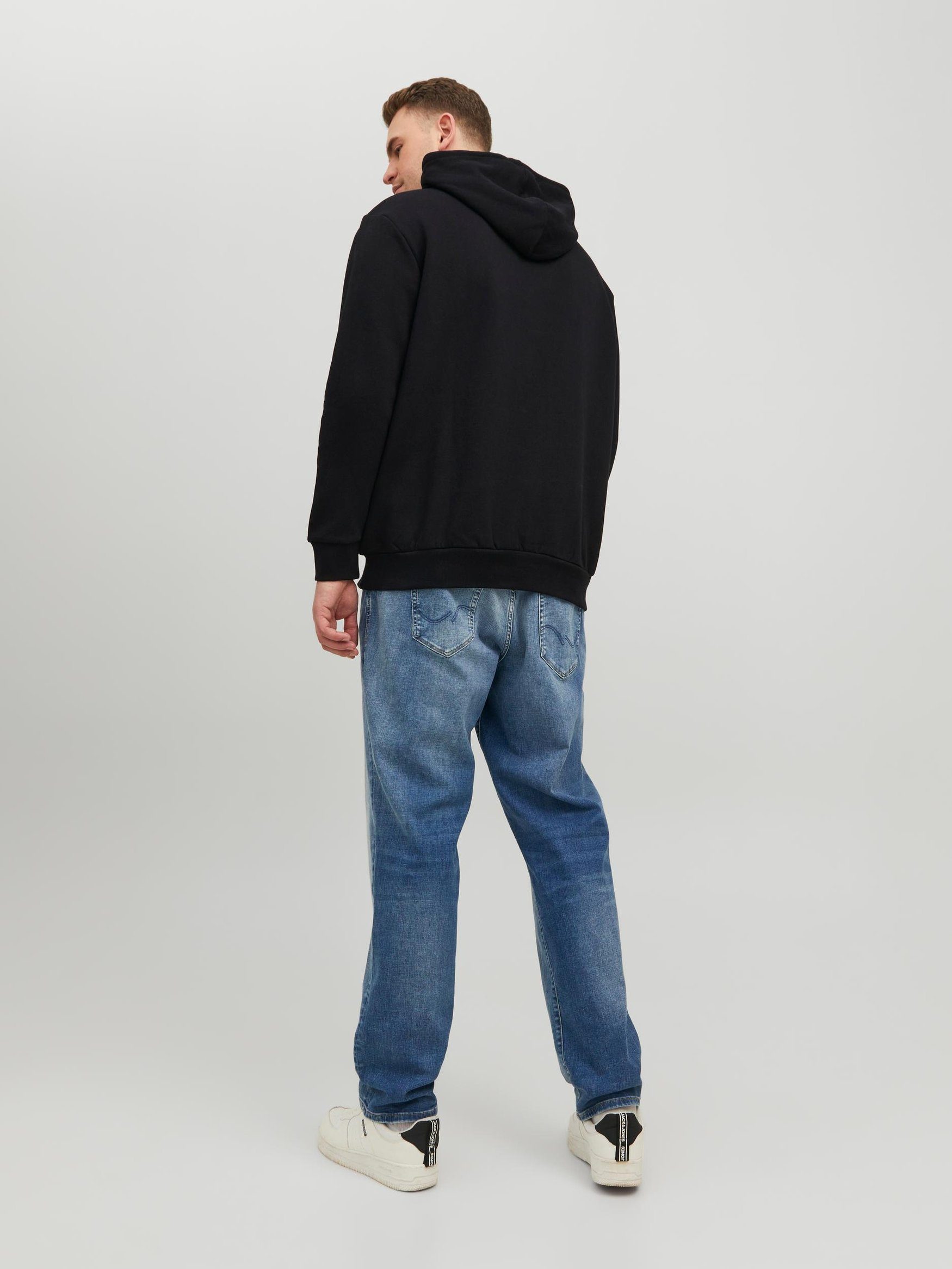 Jack & Jones Hoodie mit Logo Print JJECORP Kapuzen JJECORP LOGO SWEAT HOOD günstig online kaufen