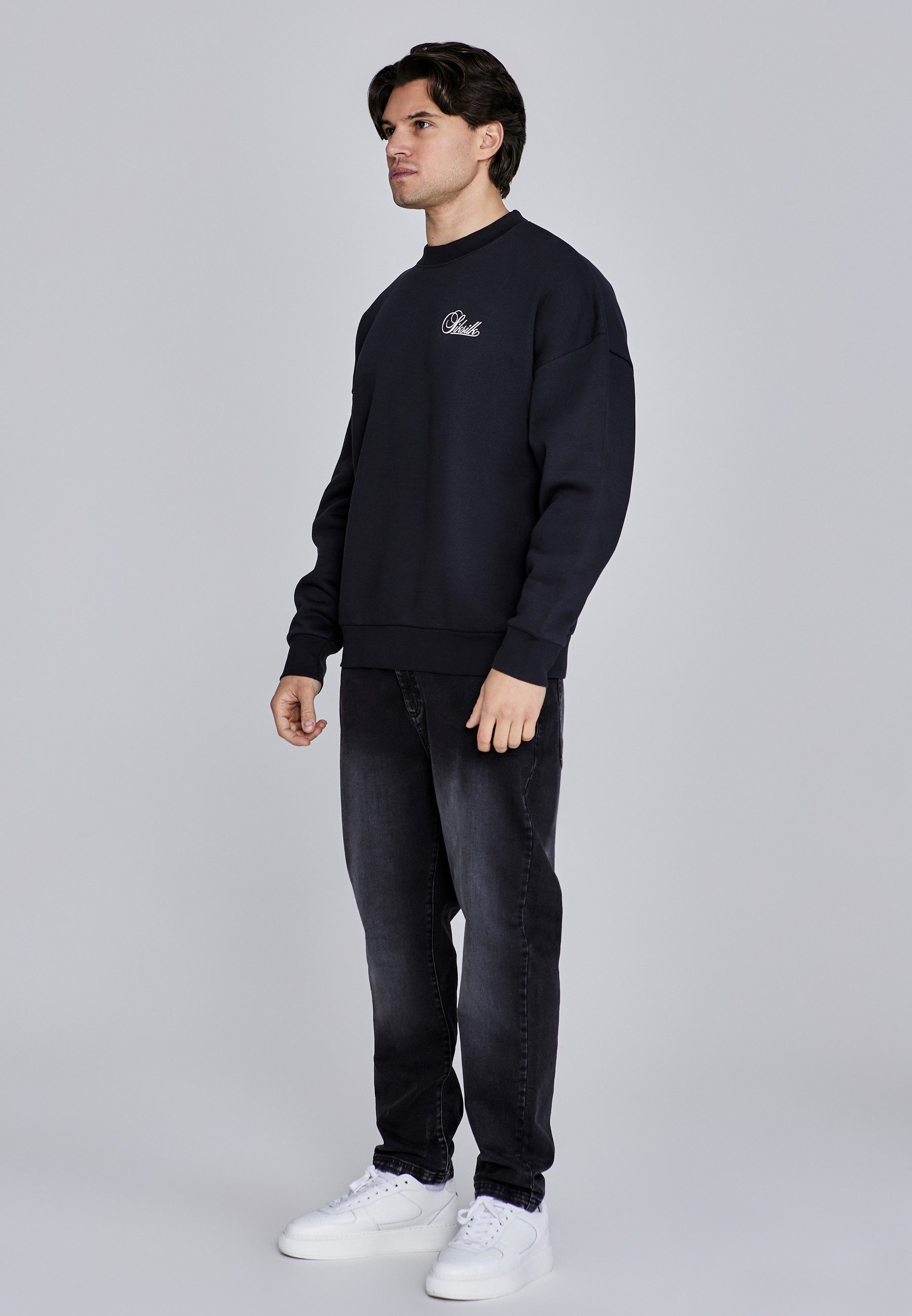 Sweatshirt SikSilk Herren Essentials Pullover