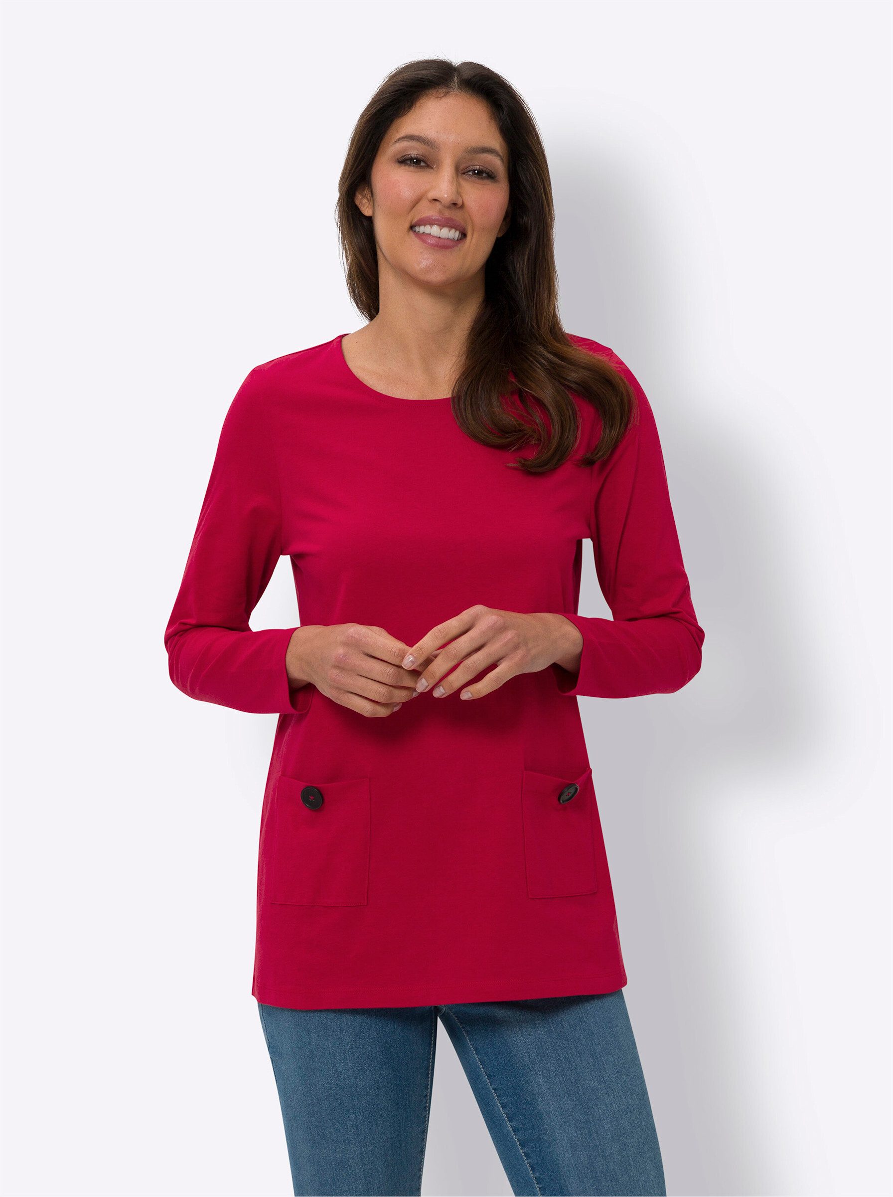 Sieh an! T-Shirt Longshirt günstig online kaufen