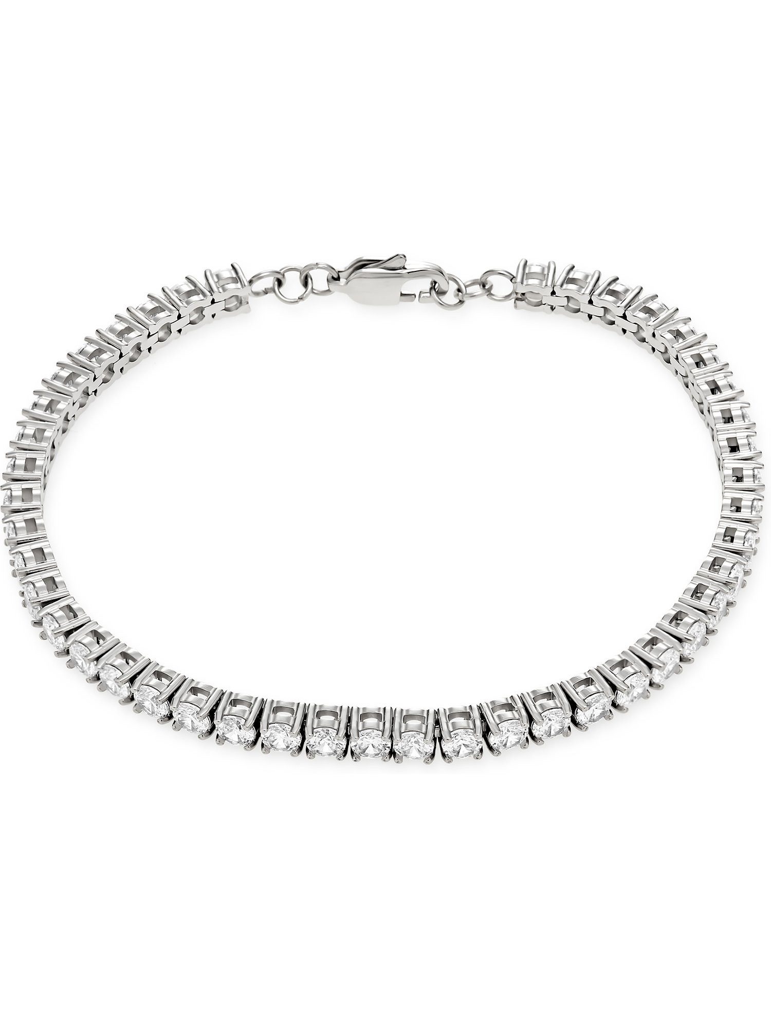FAVS Armband FAVS Herren-Armband Edelstahl 44 Zirkon