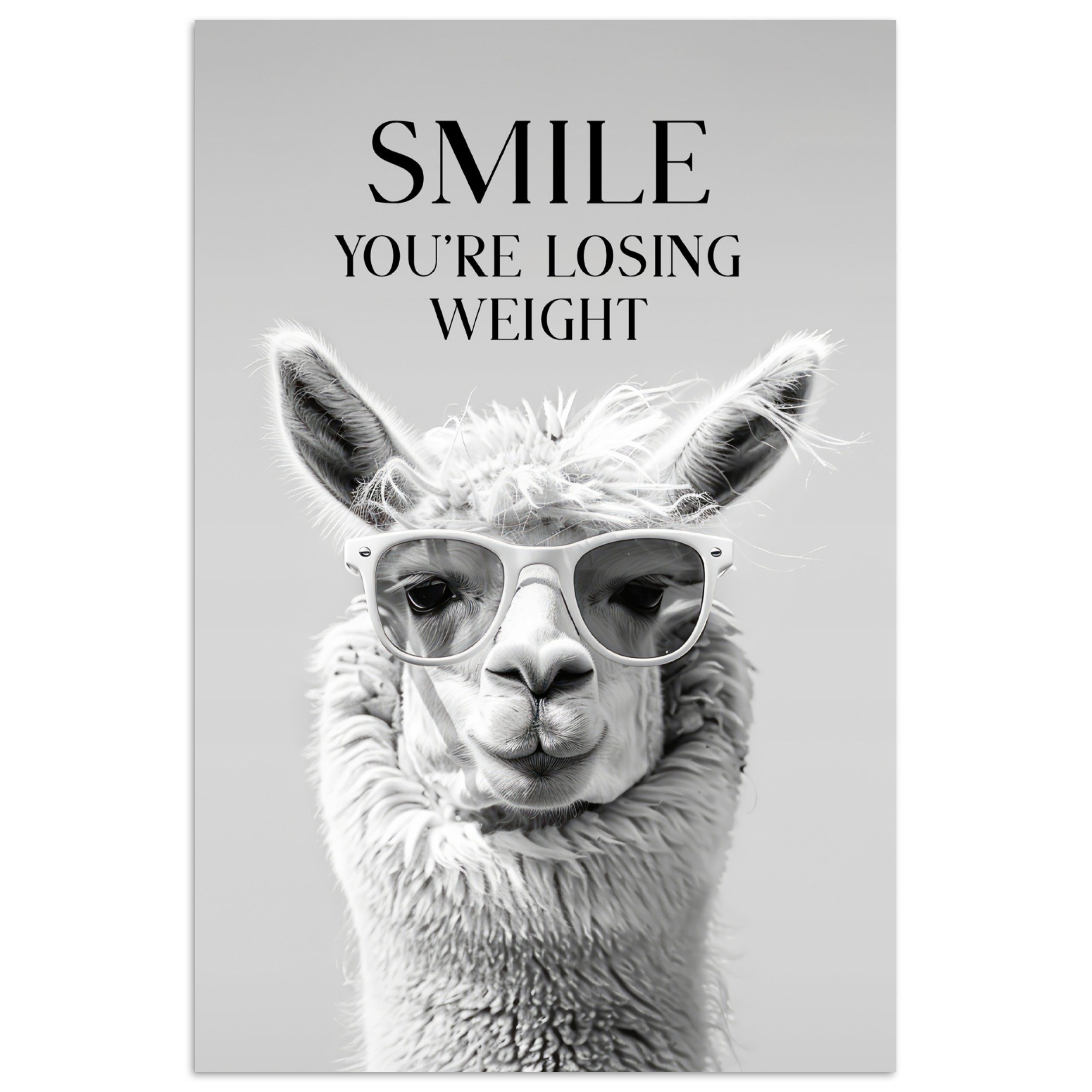 MuchoWow Poster Zitate - Lama - günstig online kaufen