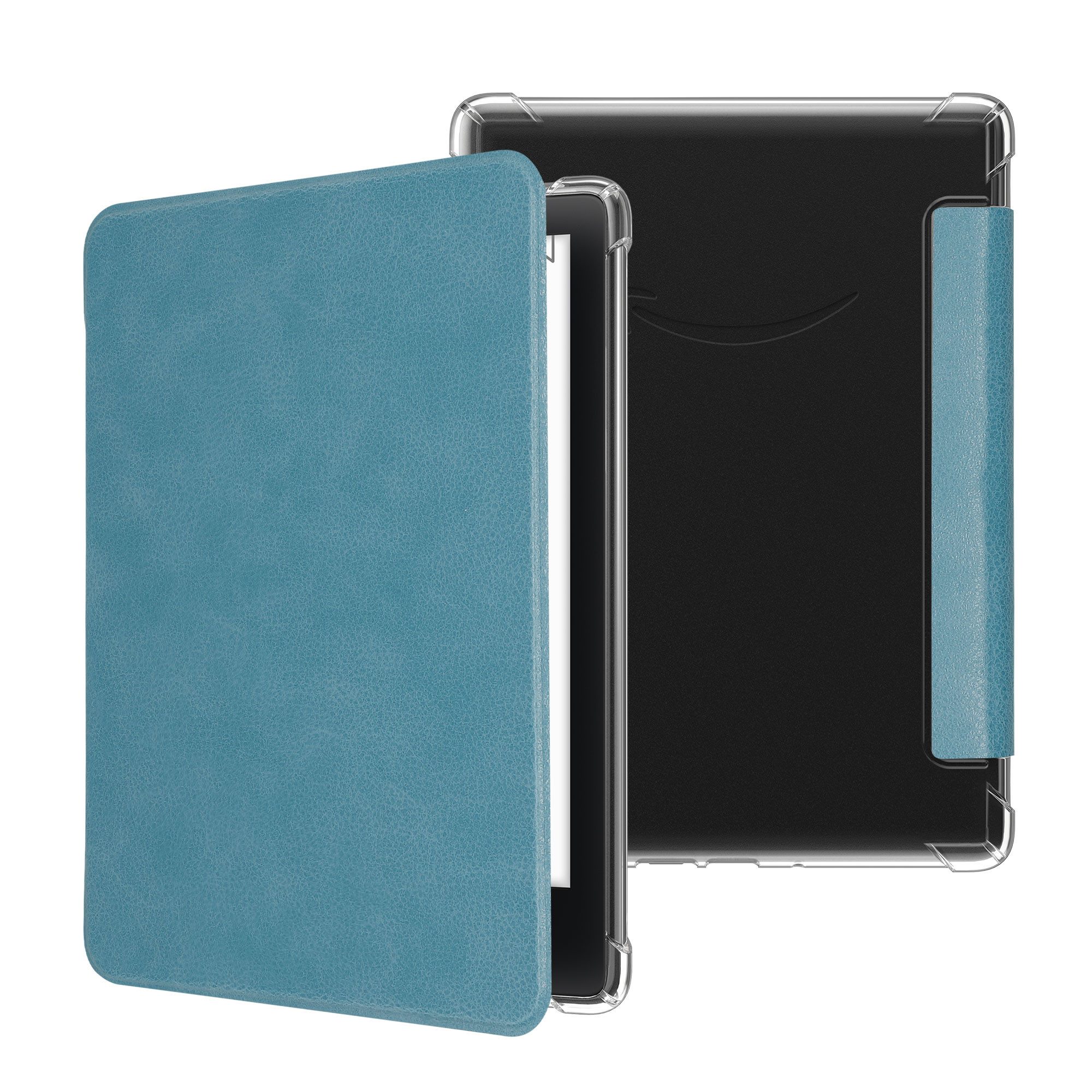 kwmobile E-Reader-Hülle E-Reader Schutzhülle für Amazon Kindle Paperwhite (2024)/Colorsoft, Kunstleder Hülle Case für e-Reader - Petrol