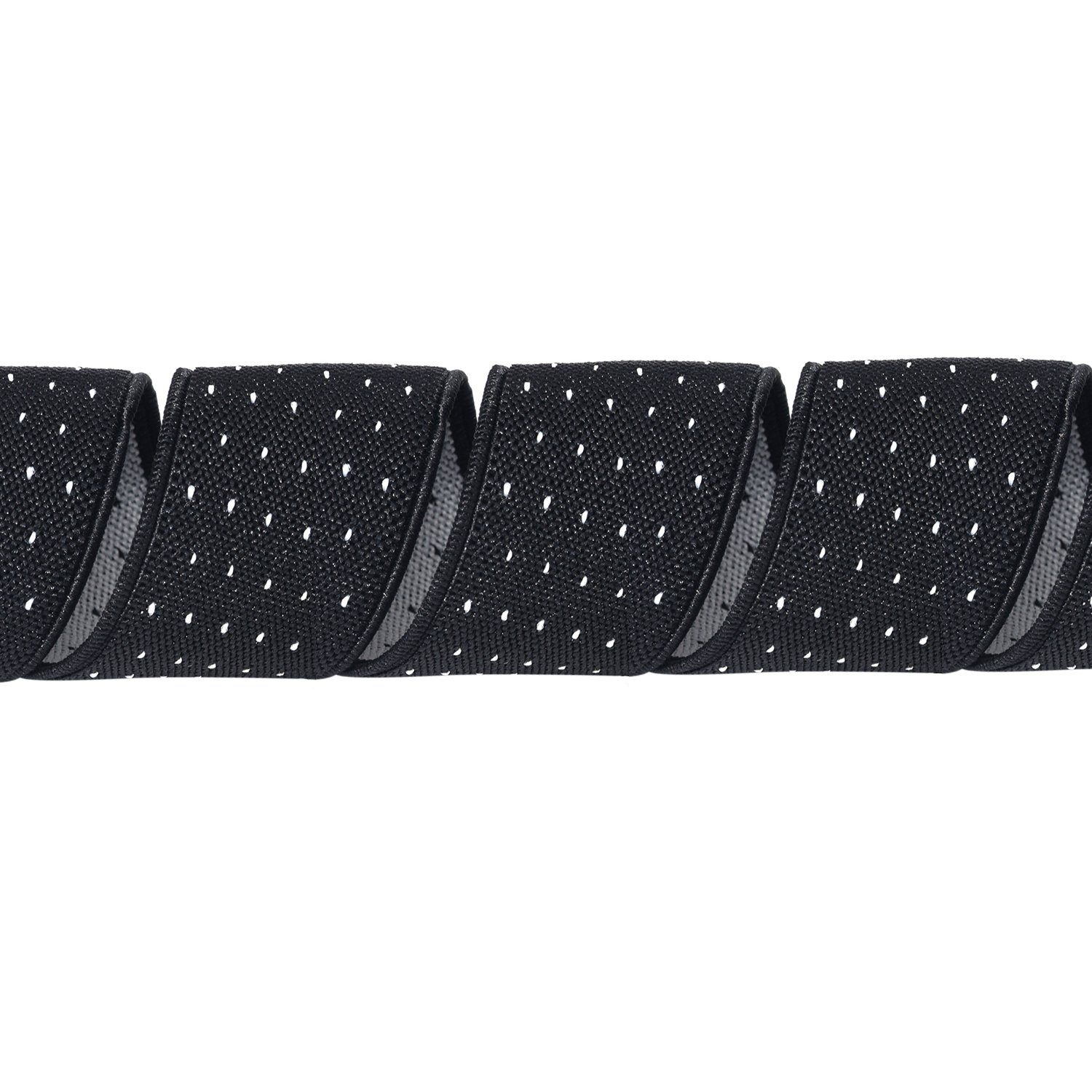 DonDon Hosenträger für Herren 3,5 cm breit 4 Clips mit braunem Leder längenverstellbar (1-St) Y-Form, verstellbar mit Clipverschluß, elastisch