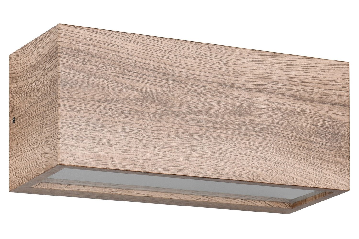 TRIO Leuchten Wandleuchte MAYENNE, 2-flammig, Braun, Aluminium, ohne Leuchtmittel, IP44 Spritzwassergeschützt, B 25 x H 11 x T 10 cm
