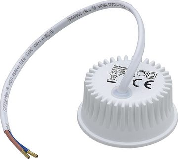 Oktaplex lighting LED-Leuchtmittel 3 Stück LED Module 3-Step dimmbar 50mm GU10 / MR16 geeignet 4,8W 380, 230V, 3 St., warmweiß, 2700K - Aufbauspots kompatibel