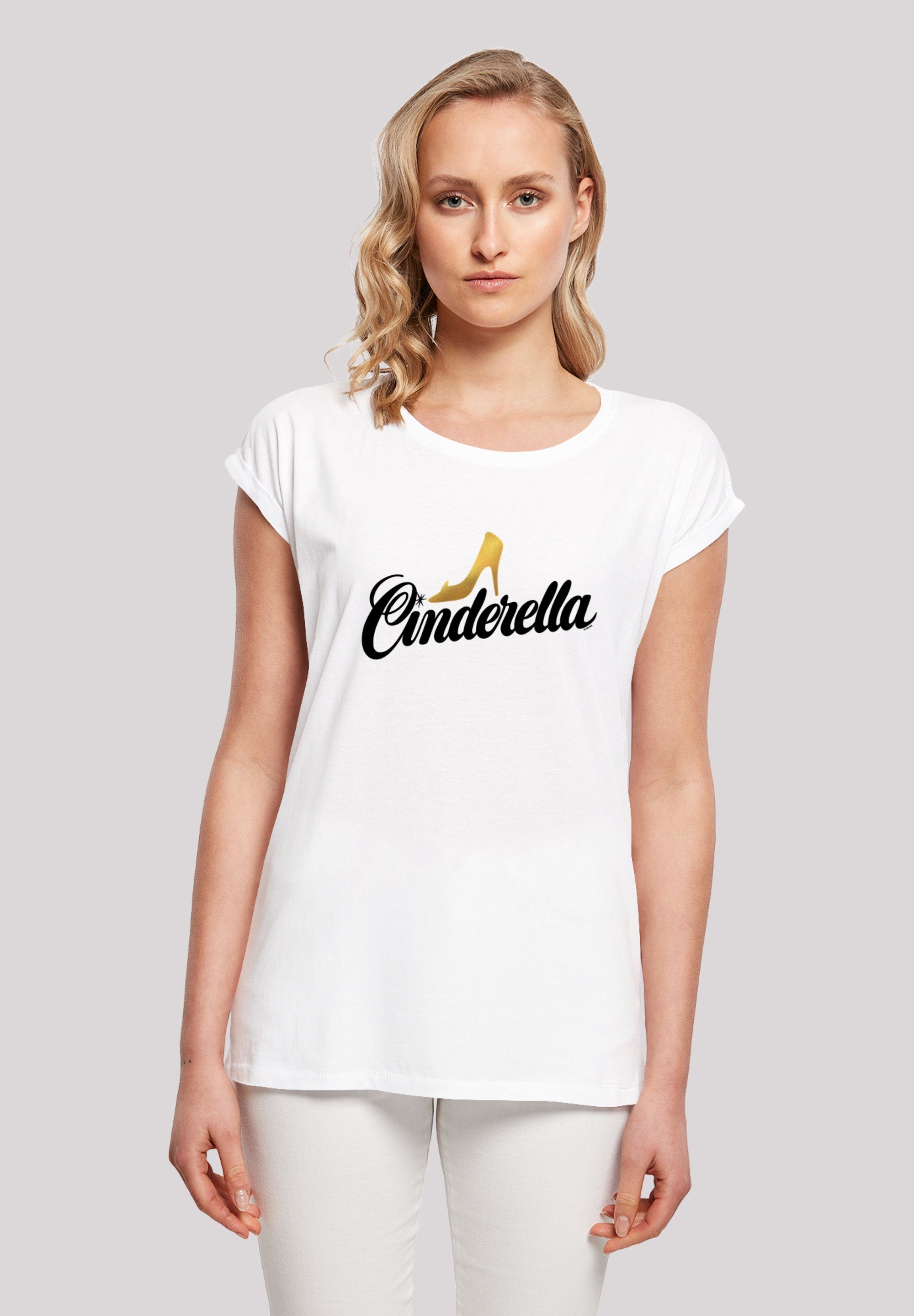 F4NT4STIC T-Shirt Cinderella Aschenputtel Shoe Logo günstig online kaufen
