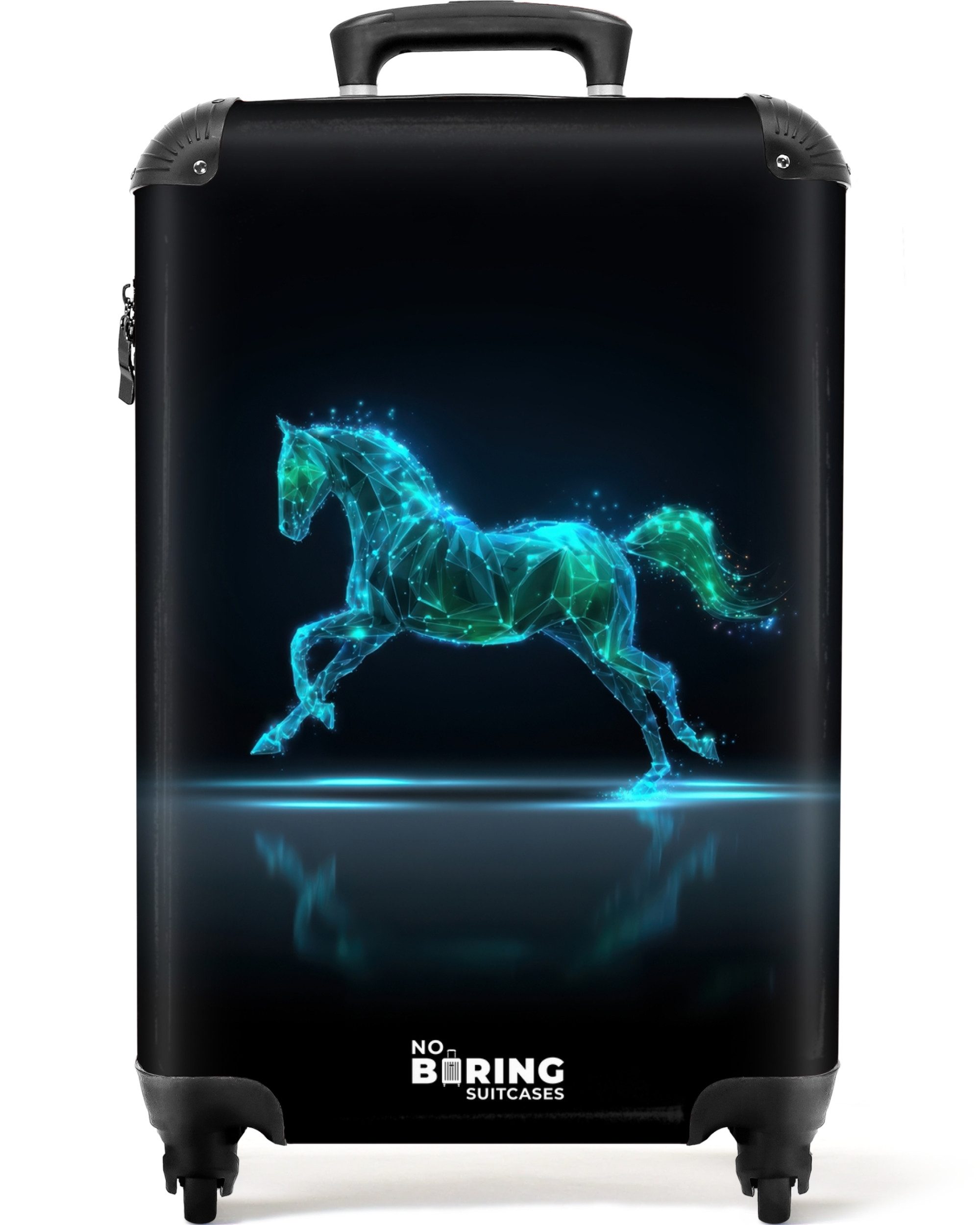 Kinderkoffer Futuristisches galoppierendes Pferd 55x35x20cm