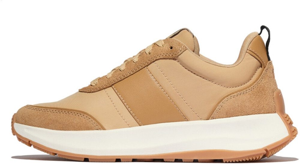 Fitflop F-Mode Flow Sneaker - Nylon & Suede Mix Sneaker