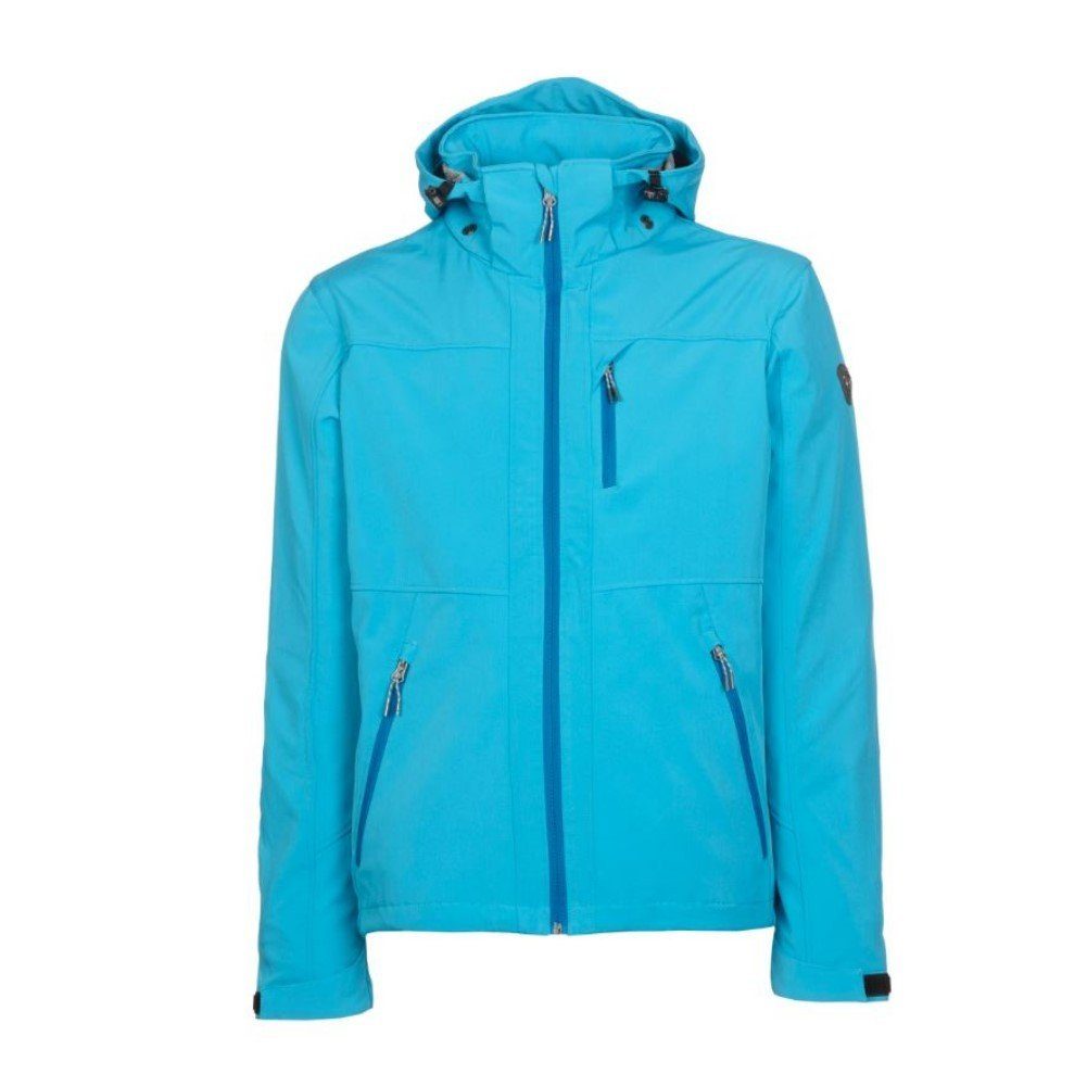 Funktionsjacke Softshelljacke mit 8.000mm Wassersäule Kapuze