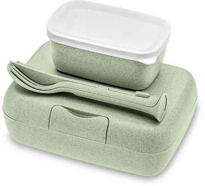 KOZIOL Lunchbox »CANDY READY«, Kunststoff, (Set, 3-tlg), spülmaschinengeeignet,melaminfrei,recycelbar, CO² neutrale Produktion