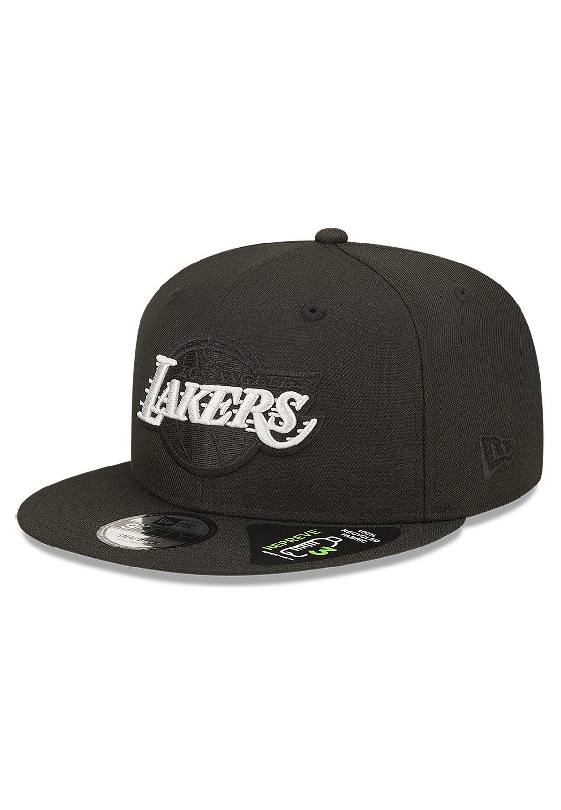 LA 9Fifty Repreve Snapback Cap New Era LAKERS Cap New Snapback Schwarz Era