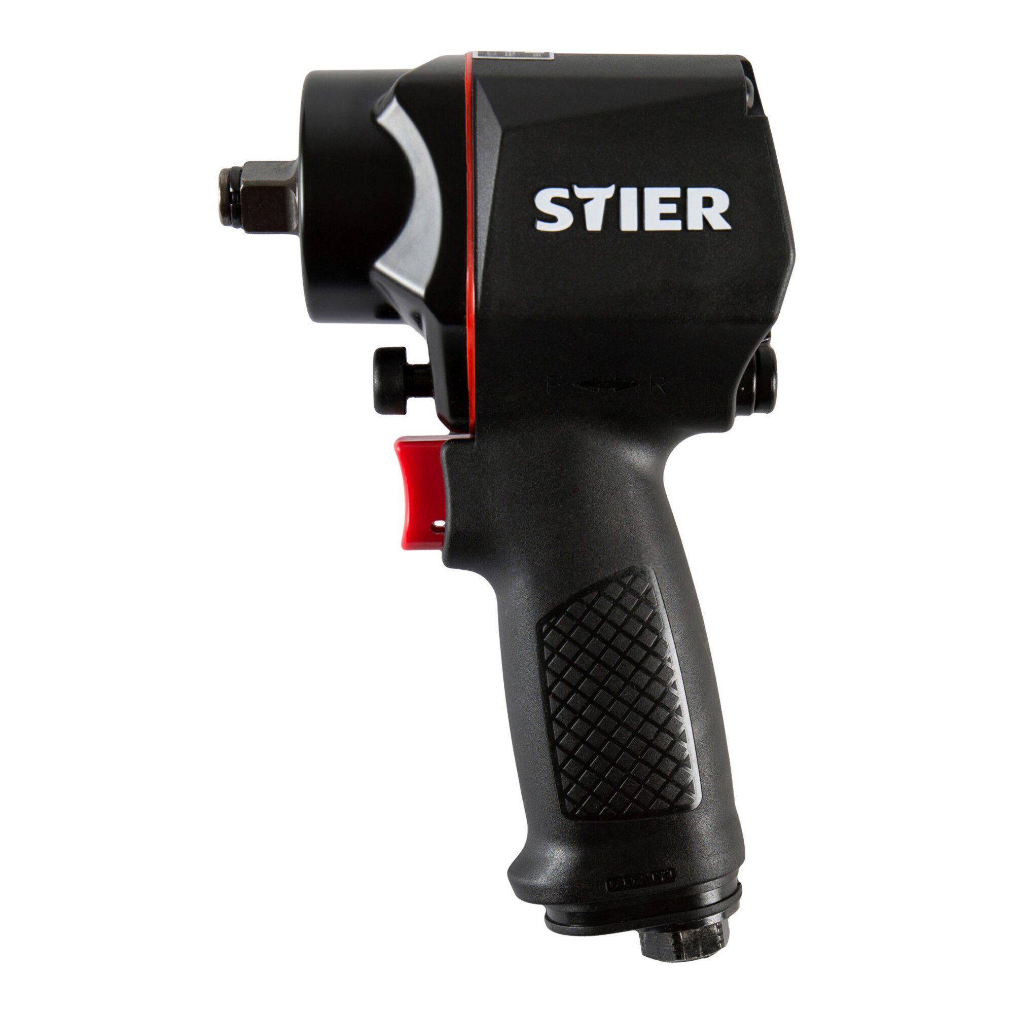 Stier Druckluft-Schlagschrauber STIER Druckluft Schlagschrauber 14-KBS Extra kurz 1400 Nm Doppelammer-
