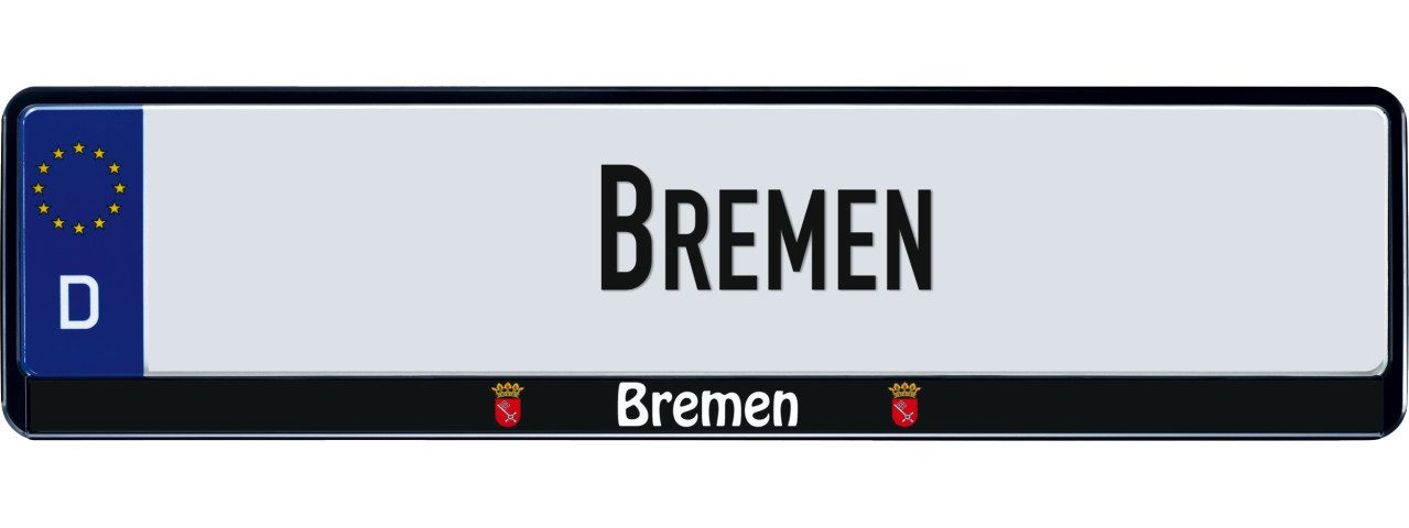 Hermann Schütz Kennzeichenhalter Hermann Schütz Design Kennzeichenrahmen Bundesland