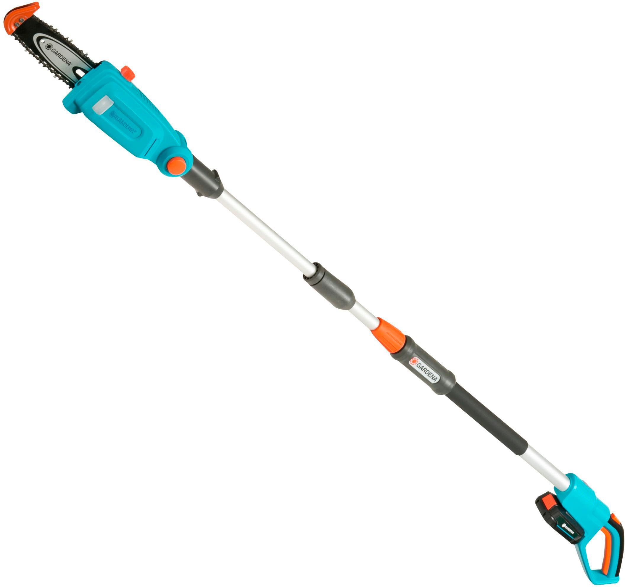 GARDENA Akku-Hochentaster TCS 20/18 V P4A Ready-To-Use-Set, bis 4 m Arbeitshöhe, (mit Akku und Ladegerät)