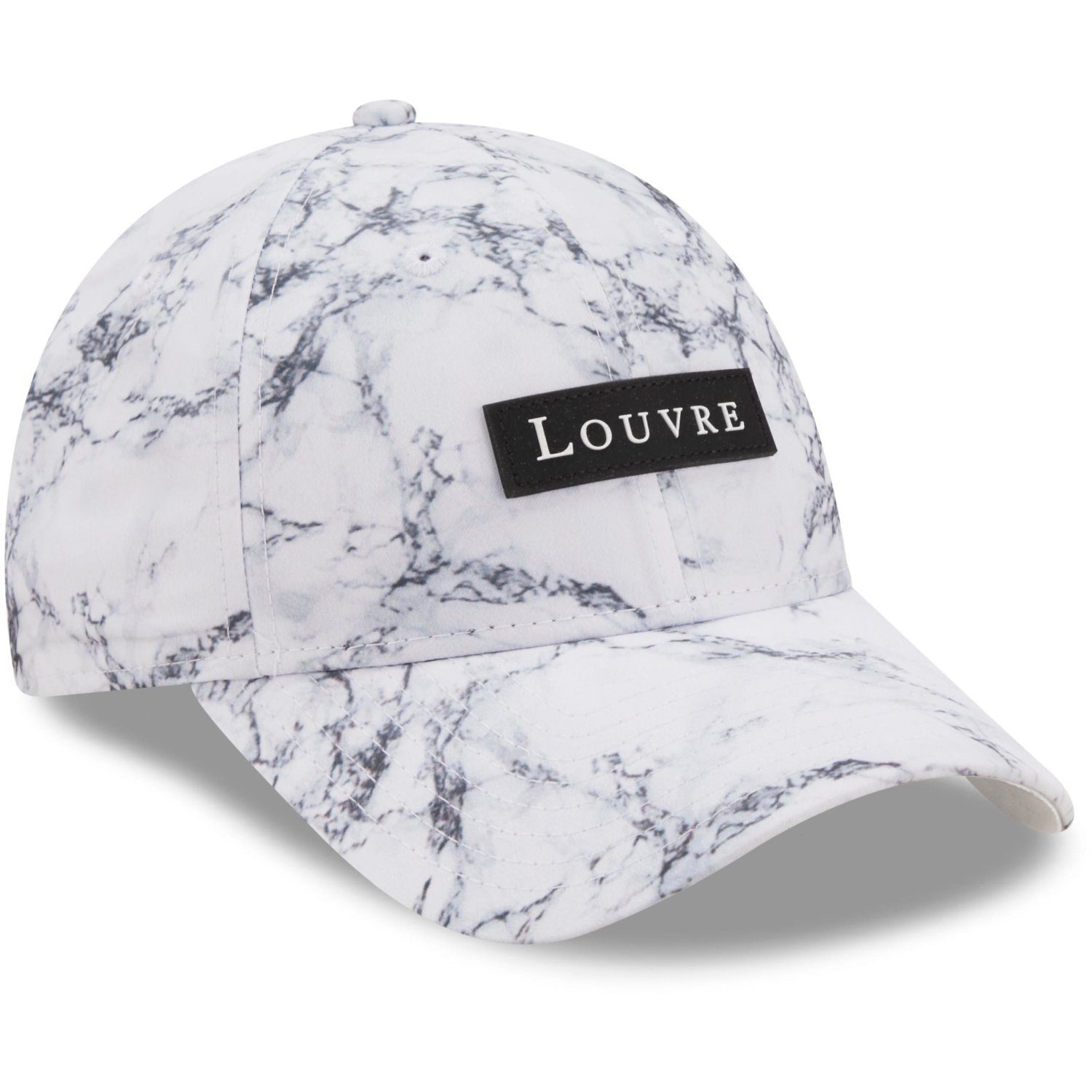 New Era Trucker LOUVRE Strapback all 9Forty Cap over MARBLE