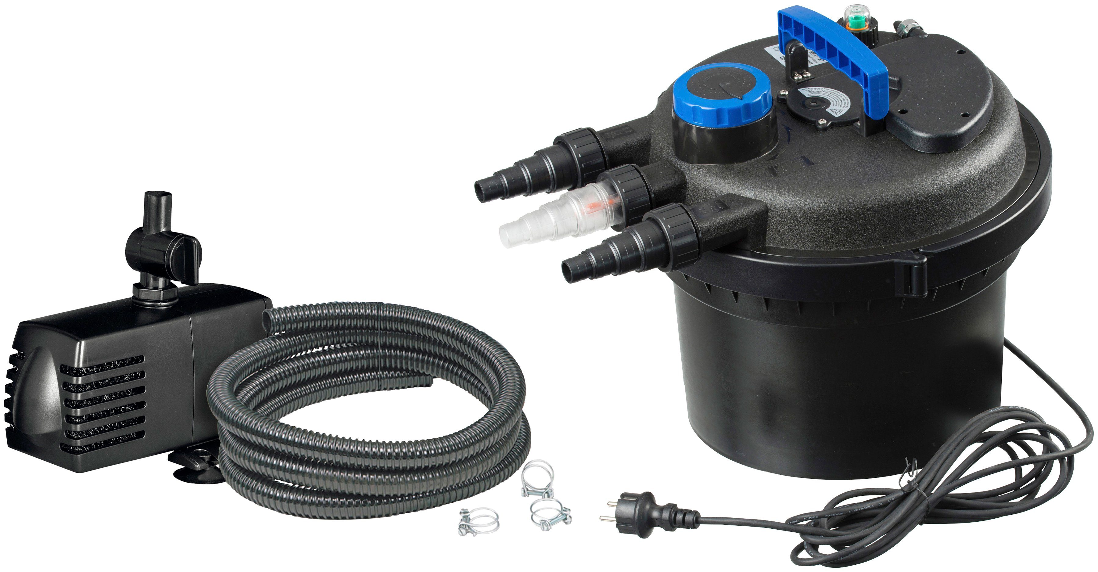 Ubbink Teichfilter »Druckfilter BioPressure II 6000 Plus« (Set), 6.000