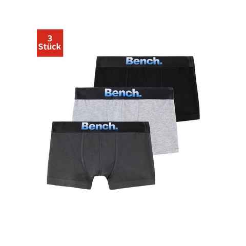 Bench. Boxer (Packung, 3-St) für Jungen mit Markenlogo vorn