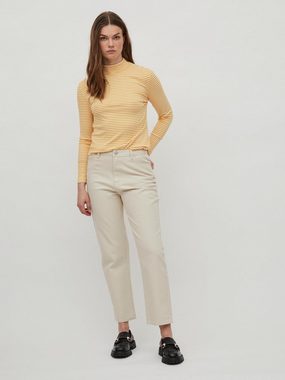 Vila Petite Langarmshirt THESSA (1-tlg) Plain/ohne Details