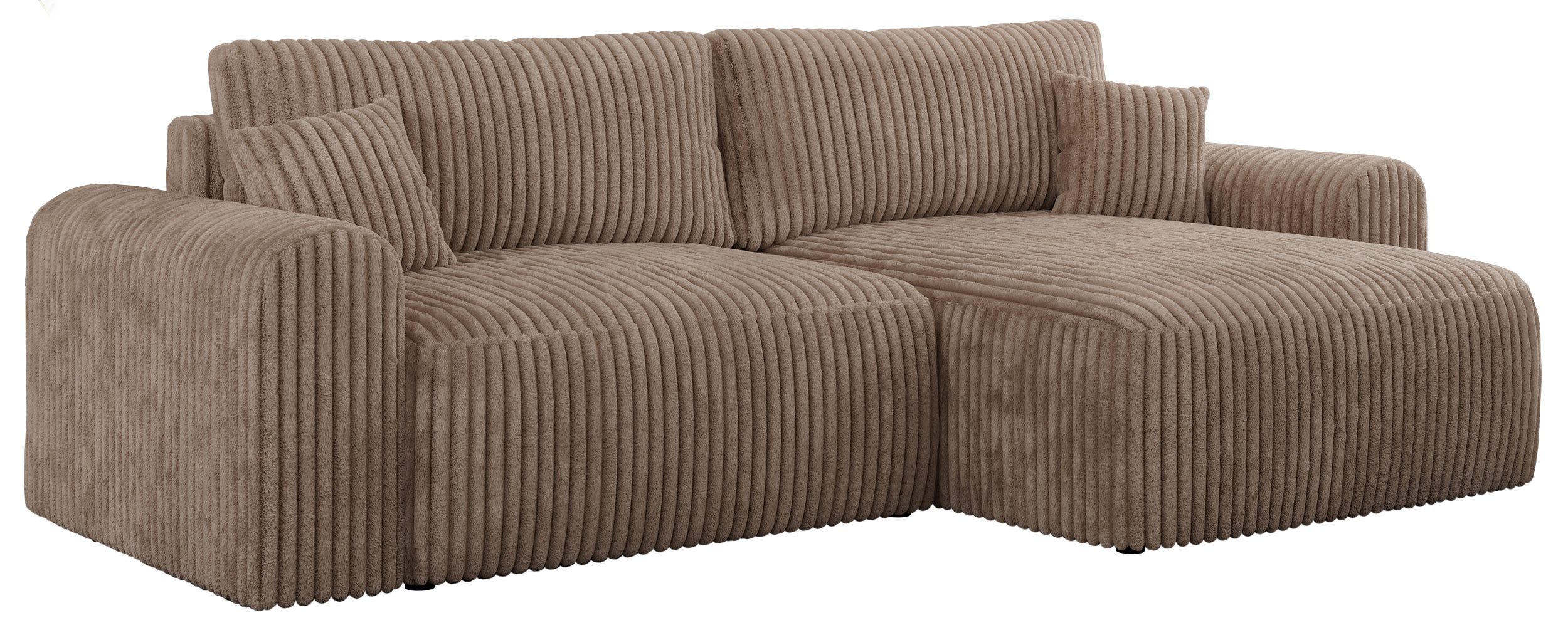 MKS MÖBEL Ecksofa NELSON, Set, Wellenfedern, günstig online kaufen