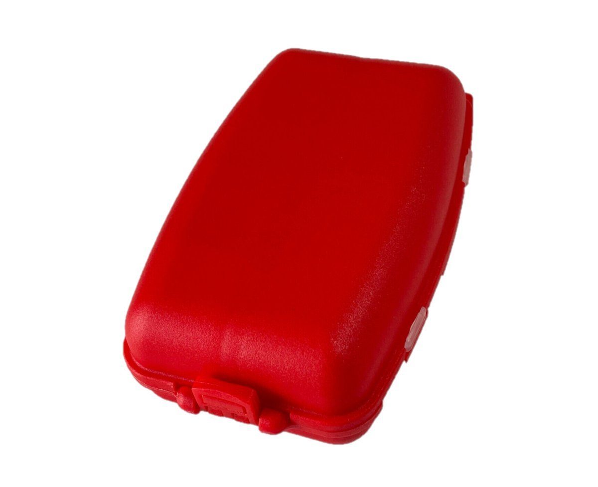 Anplast Angelkoffer Tackle Box -L Twister Original Kleinteilebox Zubehörbox Tacklebox, stabile Scharniere und festsitzende Deckel Rot