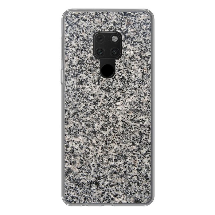MuchoWow Handyhülle Granit - Industriell - Design - Grau Phone Case Handyhülle Huawei Mate 20 Silikon Schutzhülle