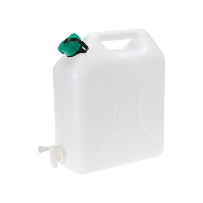 BigDean Kanister Wasserkanister lebensmittelecht mit Ablasshahn Kunststoff 10 Liter