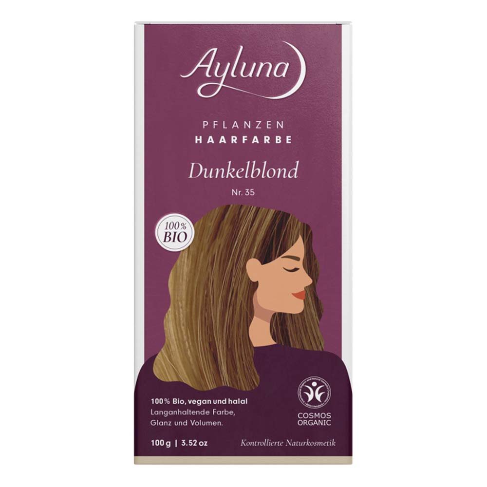 Ayluna Haarfarbe Haarfarbe - Nr.35 Dunkelblond 100g