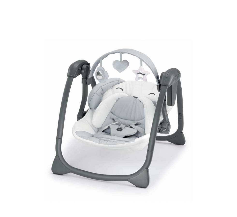 CAM Babywippe CAM Wippe Schaukel mit Spielzeugstange Midi