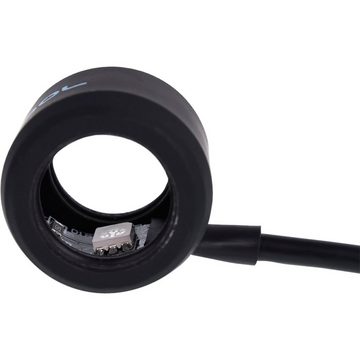 AlphaCool Wasserkühlung Aurora HardTube LED Ring 16mm Deep Black - RGB