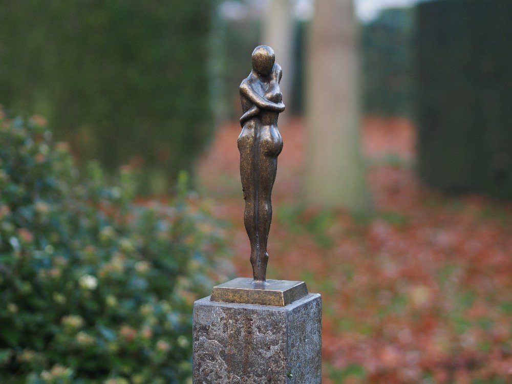 Dekofigur IDYL Bronze-Skulptur Modernes Paar