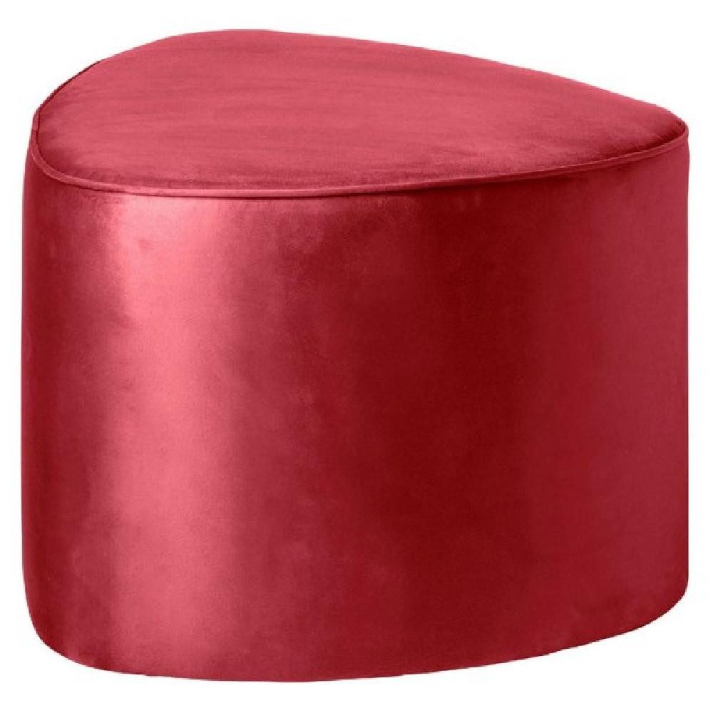 Fink Hocker Studio Pouf Hocker Sit Down Rot Samt