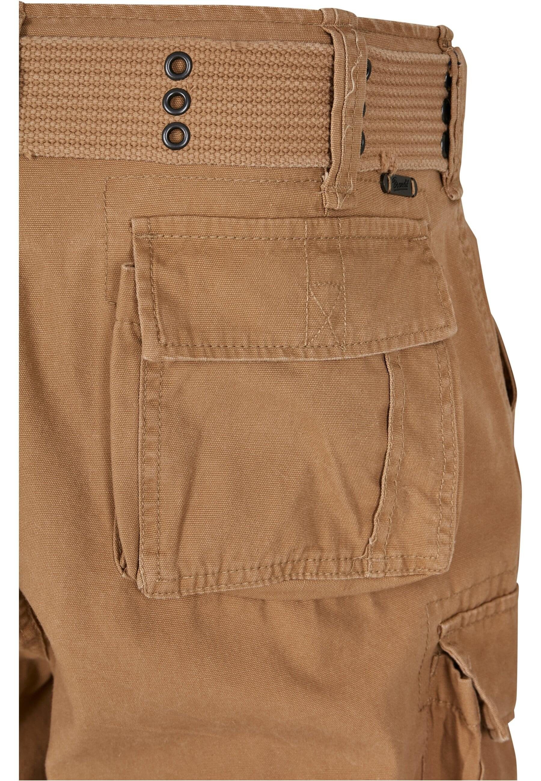 Stoffhose (1-tlg) Vintage beige Savage Herren Cargo Brandit Shorts