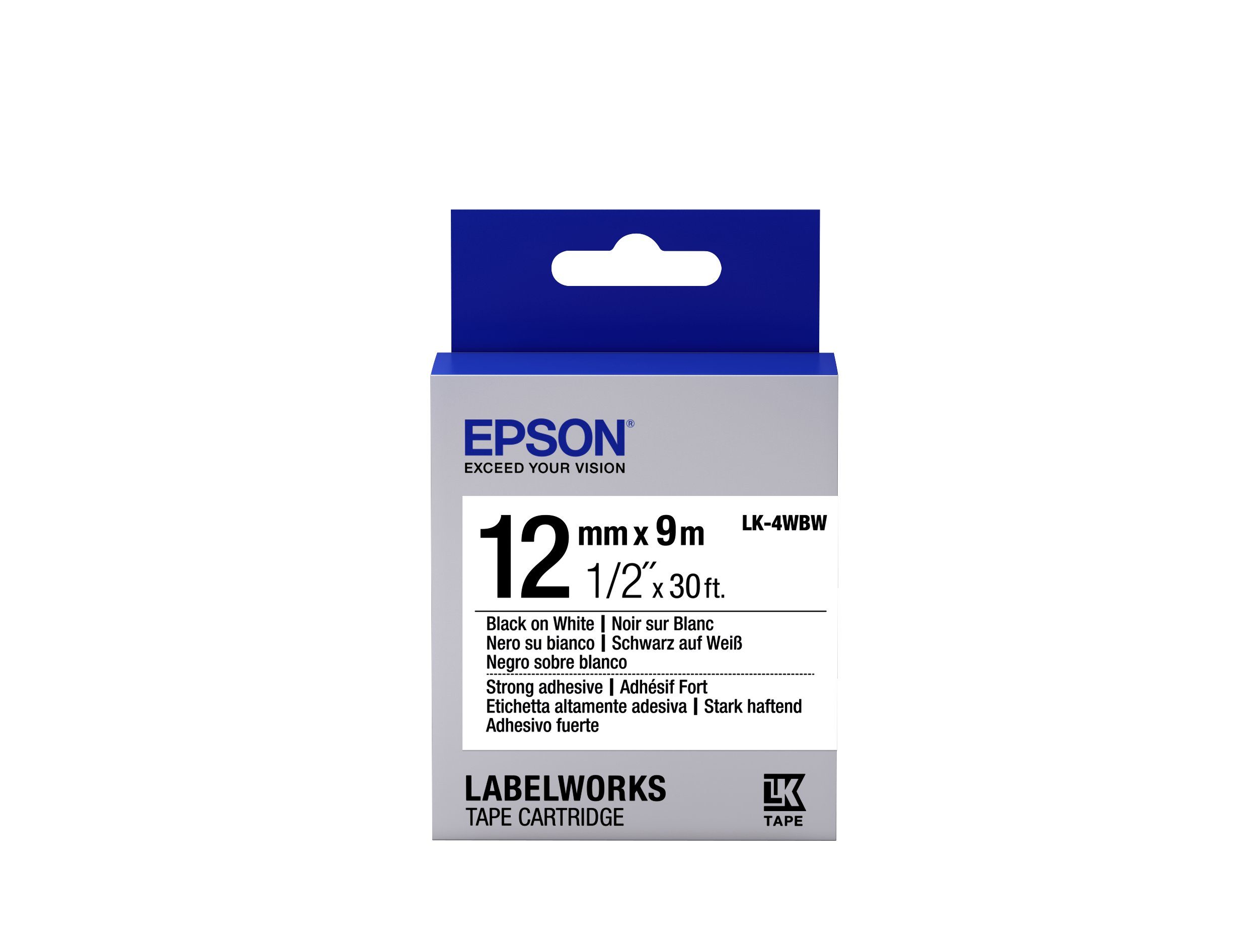 Epson EPSON C53S654016 EPSON Band LK-4WBW 12 mm Netzwerk-Adapter