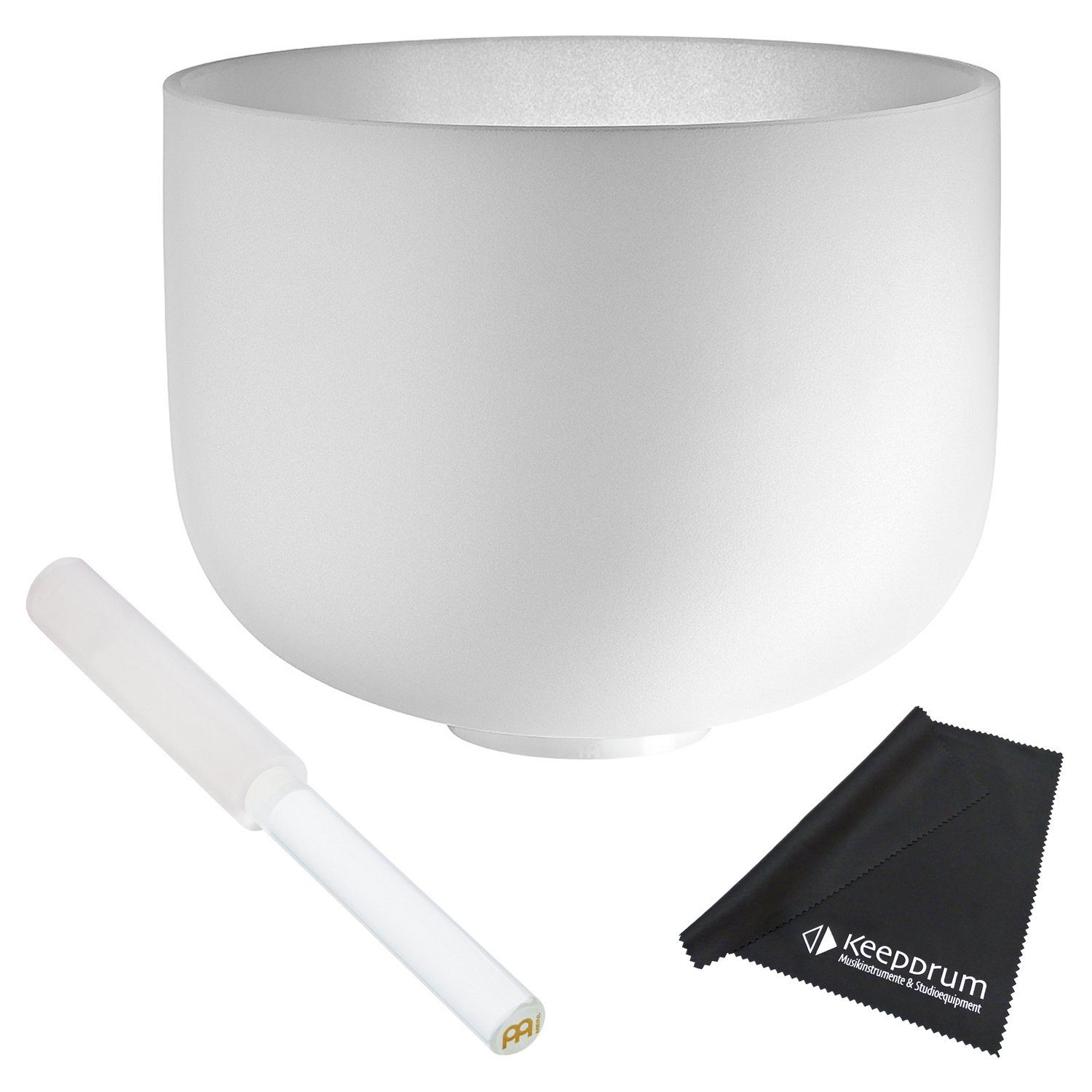 Meinl Sonic Energy Klangschalen Meinl Sonic Energy Crystal Singing Bowl mit Reiber