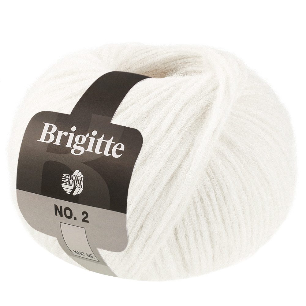 LANA GROSSA BRIGITTE NO. 2 Häkelwolle, 140 m (hochwertige Mischung aus Schurwolle, Baumwolle und Alpaka), 50 g