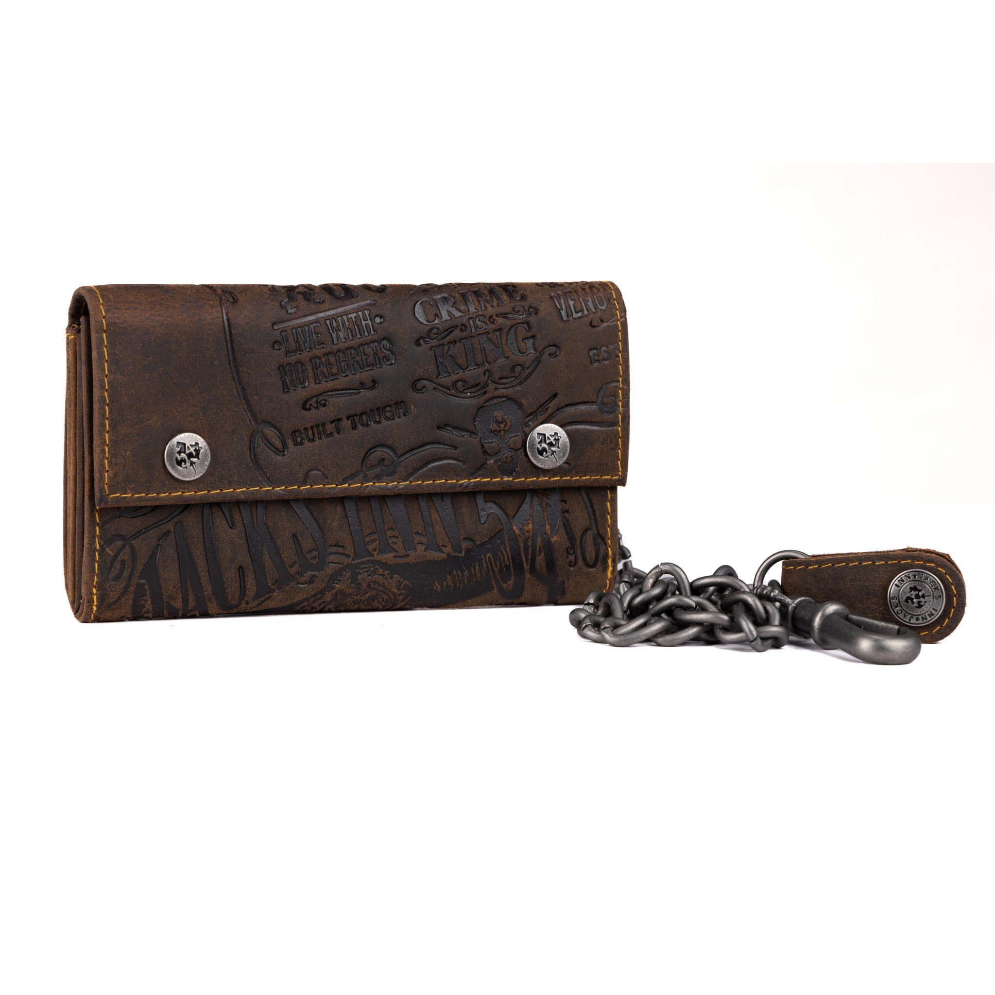 Jack's Inn 54 Rock Hard Styles Havanna - Monedero, color marrón Jack's Inn 54 Rock Hard Styles Havanna - Monedero, color marrón
