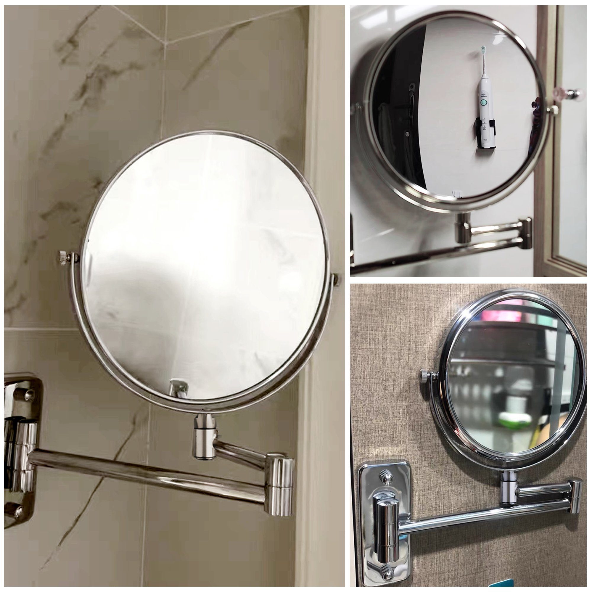 Mucola Kosmetikspiegel Makeup Spiegel Badspiegel Rasierspiegel Schminkspieg günstig online kaufen