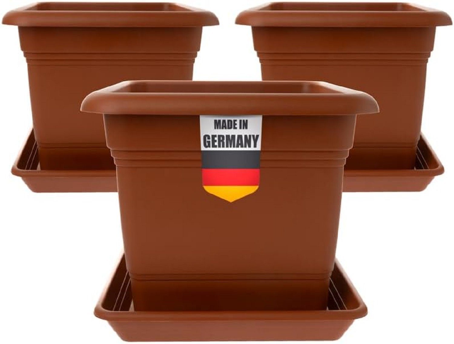 2friends Pflanzkübel 3er Set Blumentopf Pflanzkübel Groß Außen