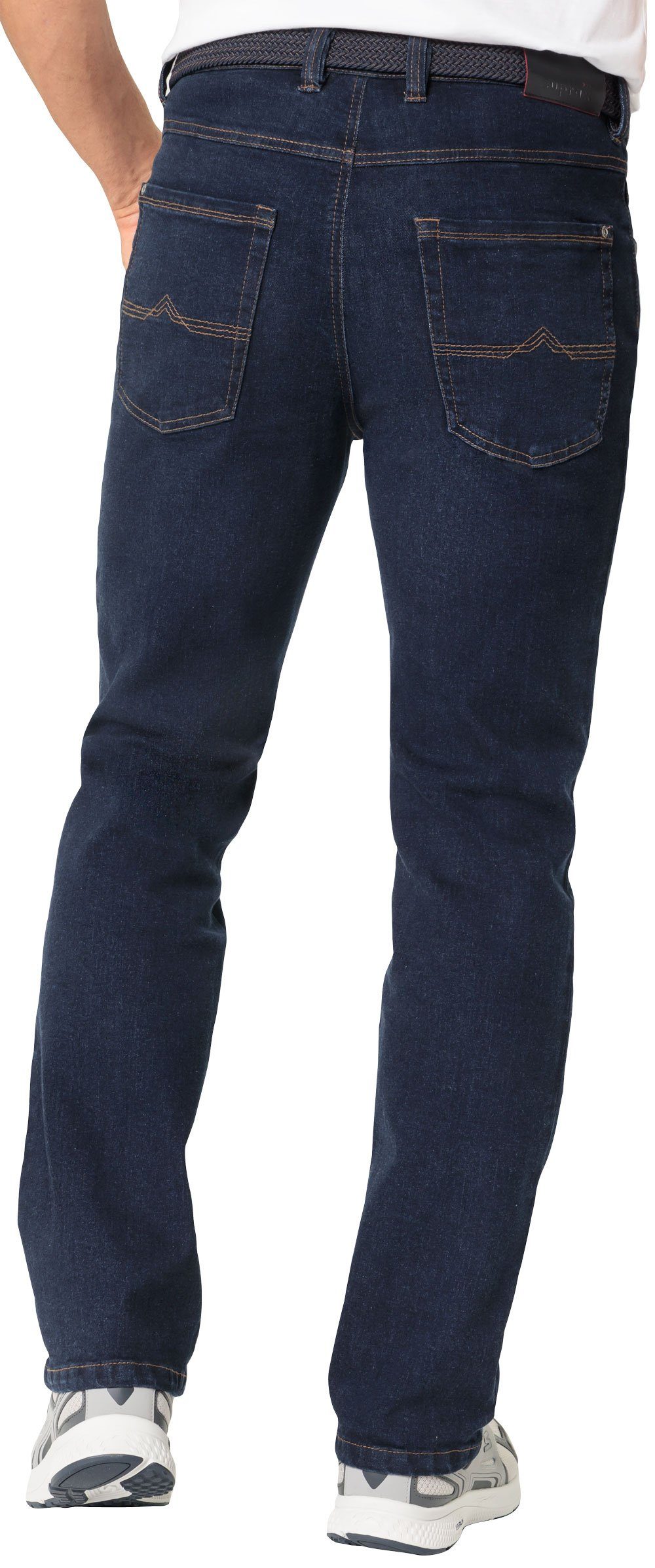 Suprax Stretch-Hose inklusive Flechtgürtel günstig online kaufen
